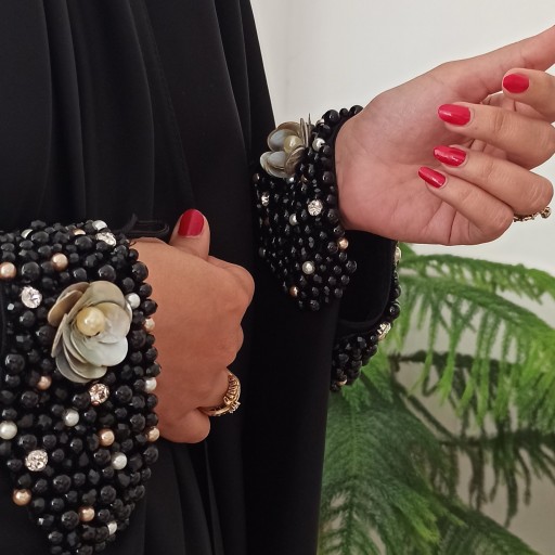 آموزش جواهر دوزی روی چادر
